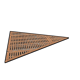 Floor triangle grill